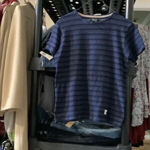 Navy‎ Striped Tee for Men